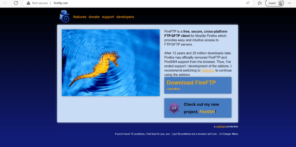 fireftp-web-page-1024x509-1 أفضل 26 إضافة لمتصفح Firefox للمطورين والمصممين