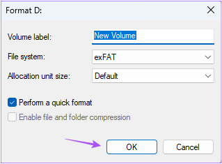 format-sd-card-using-disk-management-windows-11 أفضل 5 طرق لتهيئة وفورمات بطاقة SD على Windows 11