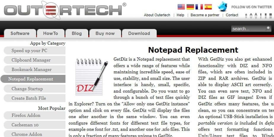 getdiz أفضل 30 Code Editor "محرر كود" لـ Windows