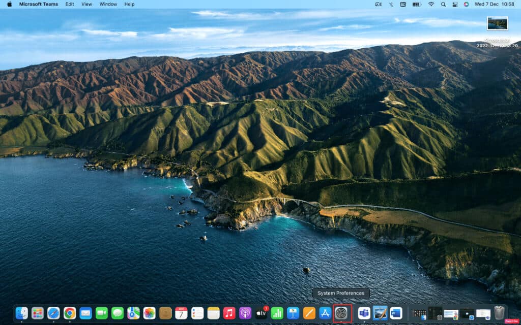 go-to-system-preferences-1024x640-1 كيفية إصلاح AirPods متصل بجهاز Mac ولكن لا يوجد صوت