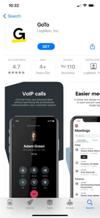 goto-app-store-1-473x1024-1-e1671714885482 22 من أفضل تطبيقات أرقام الهواتف المزيفة المجانية لـ iPhone