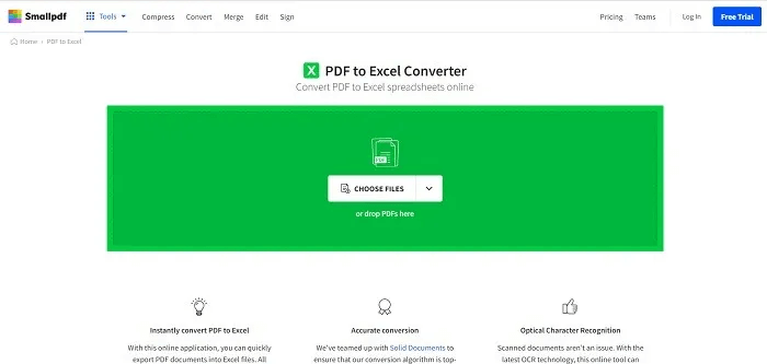 how-to-convert-a-pdf-to-microsoft-excel-spreadsheet-smallpdf.jpg كيفية تحويل ملف PDF إلى جدول بيانات Microsoft Excel