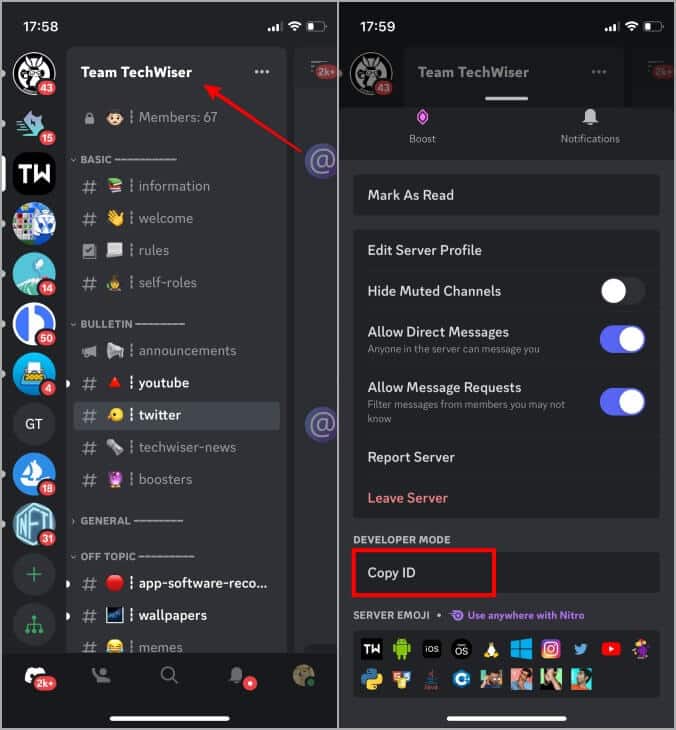 how-to-copy-discord-profile-id-links-13 كيفية نسخ ملف الشخصي والقناة والخادم ومعرف الرسالة والرابط على Discord