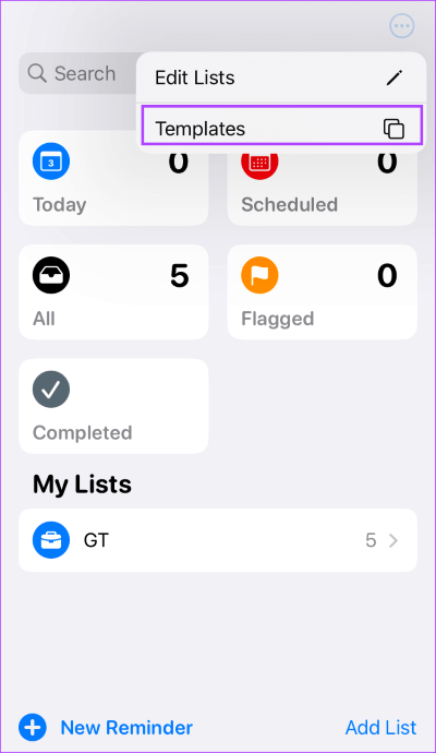 how to create and use a template on your iphone reminders app 20 - كيفية إنشاء قالب واستخدامه في تطبيق Reminders على iPhone
