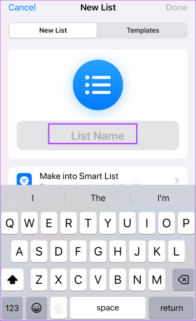 how to create and use a template on your iphone reminders app 3 626x1024 1 - كيفية إنشاء قالب واستخدامه في تطبيق Reminders على iPhone