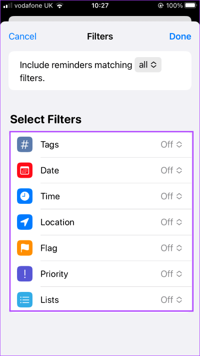 how to create and use a template on your iphone reminders app 5 - كيفية إنشاء قالب واستخدامه في تطبيق Reminders على iPhone