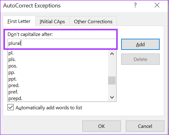 كيفية تمكين وتعطيل الكتابة التلقائية بالأحرف الكبيرة في Microsoft Word - %categories