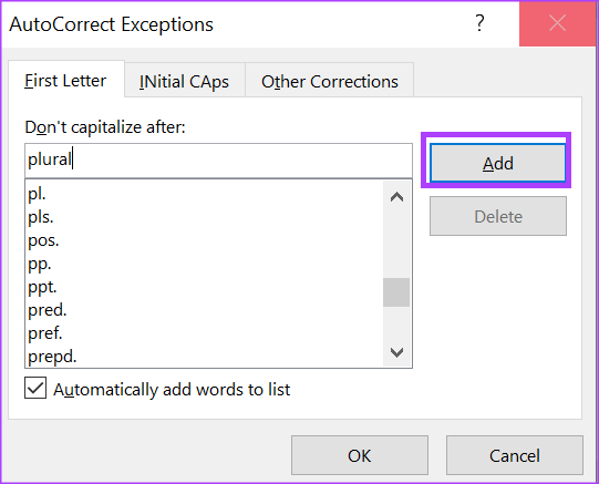 كيفية تمكين وتعطيل الكتابة التلقائية بالأحرف الكبيرة في Microsoft Word - %categories