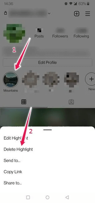 how-to-use-instagram-highlights-remove-remove-all.jpeg ما هو قسم Instagram Highlights وكيفية استخدامها في ملفك الشخصي