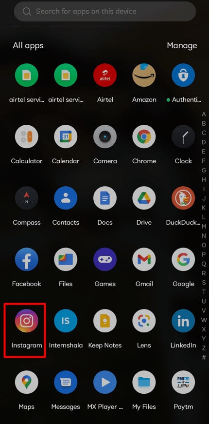 launch-the-instagram-app-on-your-iphone-or-androi كيفية إعادة تعيين أو مسح اقتراحات البحث في Instagram