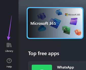 library-microsoft-store-windows-11-1 أفضل 5 إصلاحات لعدم عمل الميكروفون في WhatsApp على Windows 11