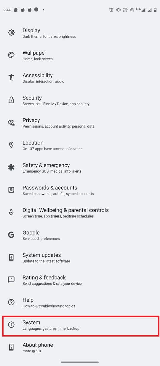 locate-and-tap-on-system إصلاح تنسيق ملف WhatsApp غير مدعوم على Android