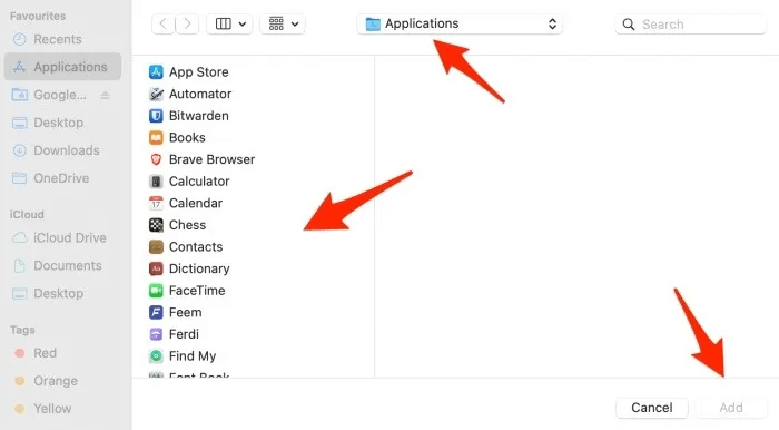 macos-firewall-add-app-whitelist.jpeg 11 طرق لمنع Discord من قطع الاتصال وإعادة الاتصال