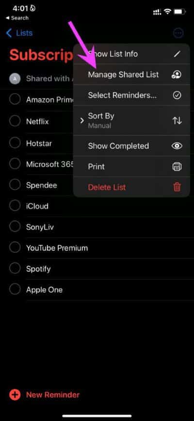 manage-shared-list-473x1024-1 كيفية التعاون في Apple Reminders على iPhone و iPad