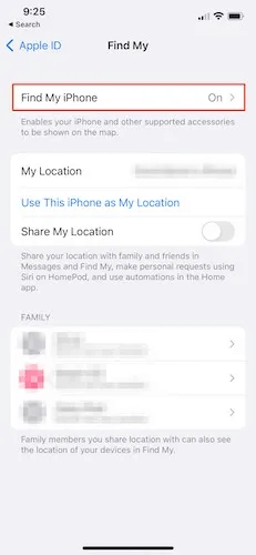 move-data-new-iphone-find-my.jpg كيفية نقل البيانات إلى جهاز iPhone أو iPad جديد