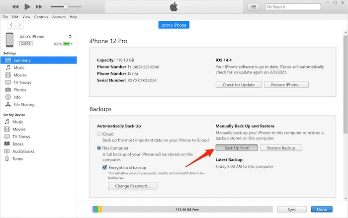 move-data-new-iphone-itunes.jpg كيفية نقل البيانات إلى جهاز iPhone أو iPad جديد