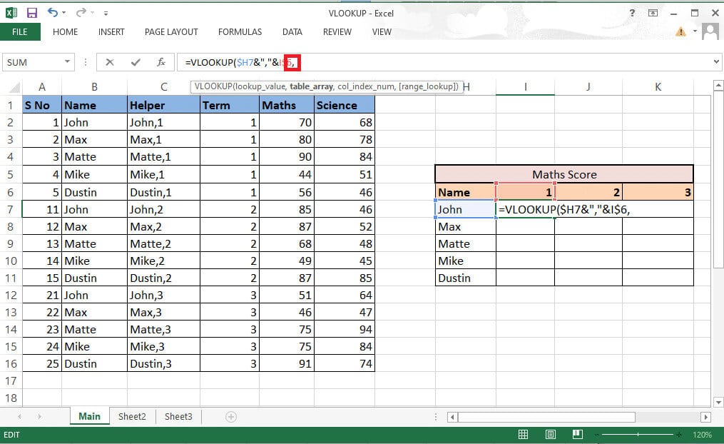 كيفية استخدام VLOOKUP بمعايير متعددة - %categories