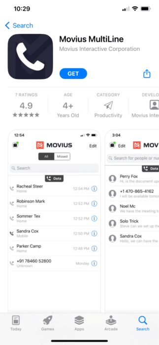 movius-multiline-1-473x1024-1-e1671714725777 22 من أفضل تطبيقات أرقام الهواتف المزيفة المجانية لـ iPhone