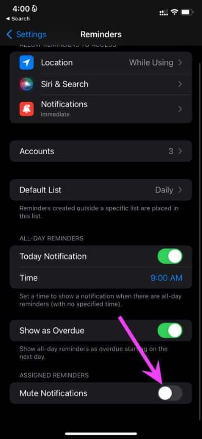mute-notifications-473x1024-1 كيفية التعاون في Apple Reminders على iPhone و iPad