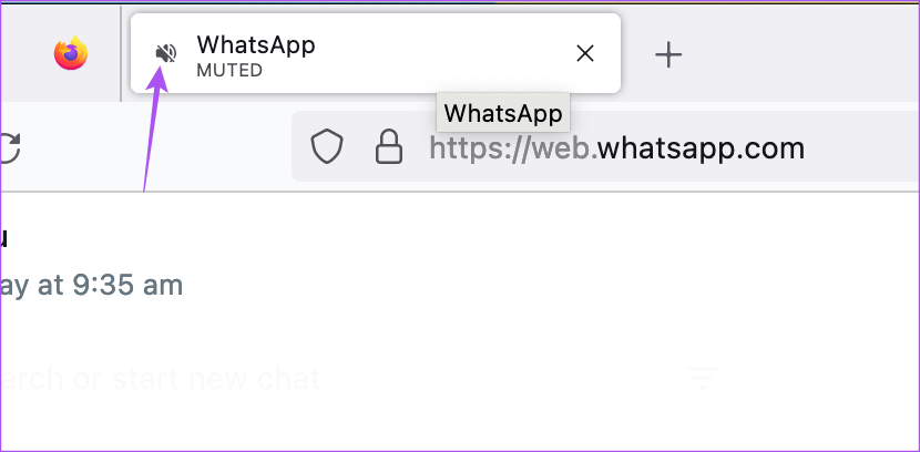 muted-audio-whatsapp-web-firefox أفضل 5 إصلاحات لعدم وجود صوت في WhatsApp للويب على Mac و Windows