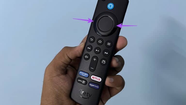 navigation-buttons-fire-tv-remote-768x432-1 أفضل 6 إصلاحات لعدم تزامن الصوت مع الفيديو على Amazon Fire TV Stick 4K