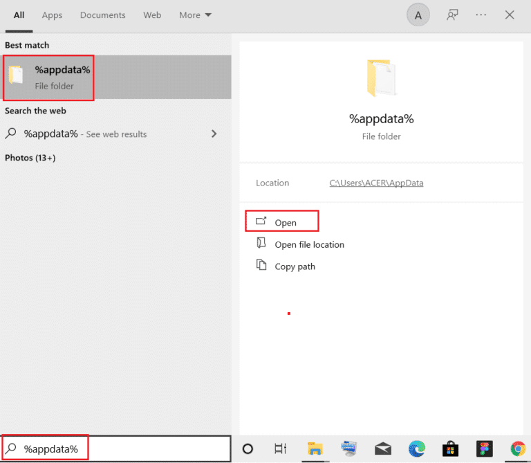 open-appdata كيفية إصلاح مشكل تعذر الطباعة في Chrome