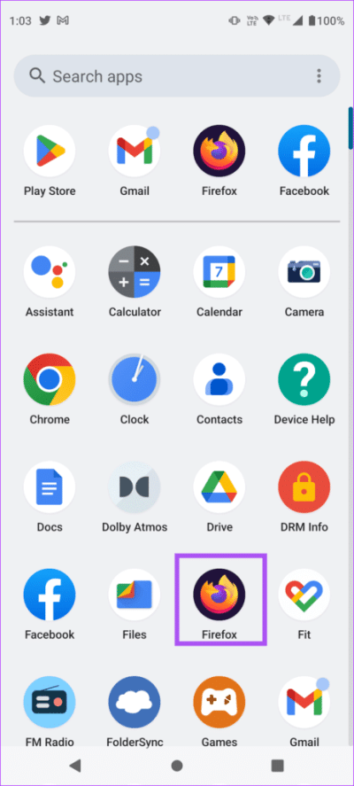 open-firefox-on-android-462x1024-1-e1672258525954 كيفية مسح ذاكرة التخزين المؤقت وملفات تعريف الارتباط في Firefox على الويب و iPhone و Android