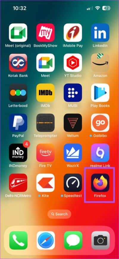 open-firefox-on-iphone-474x1024-1 كيفية مسح ذاكرة التخزين المؤقت وملفات تعريف الارتباط في Firefox على الويب و iPhone و Android