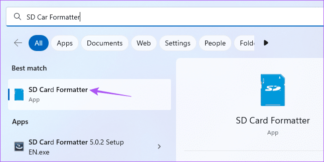 open-sd-card-formatter-windows-11 أفضل 5 طرق لتهيئة وفورمات بطاقة SD على Windows 11