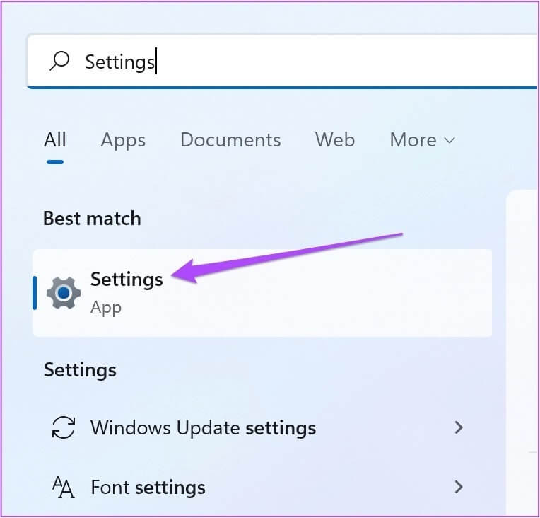 open-settings-in-windows-11-1 أفضل 5 إصلاحات لعدم وجود صوت في WhatsApp للويب على Mac و Windows