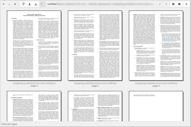 pdf-arranger كيفية دمج ملفات PDF على Windows و Linux