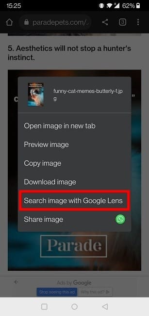 perform-reverse-image-search-android-chrome-search-lens كيفية إجراء بحث عكسي عن الصور من هاتف Android