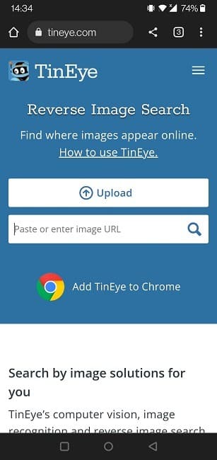 perform-reverse-image-search-android-tineye-upload كيفية إجراء بحث عكسي عن الصور من هاتف Android