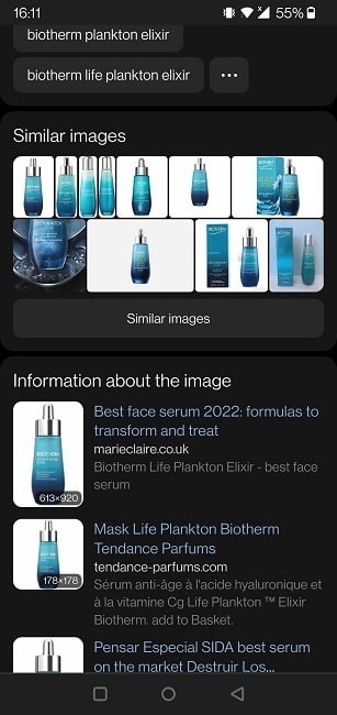 perform-reverse-image-search-android-yandex-results كيفية إجراء بحث عكسي عن الصور من هاتف Android