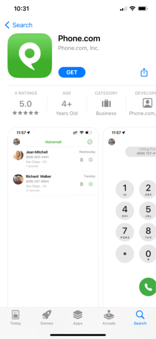 phone-com-app-store-1-473x1024-1-e1671714869774 22 من أفضل تطبيقات أرقام الهواتف المزيفة المجانية لـ iPhone