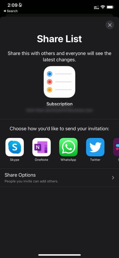 reminders-sharing كيفية التعاون في Apple Reminders على iPhone و iPad