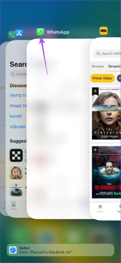 remove-whatsapp-from-background-iphone-2-474x1024-1 أفضل 5 إصلاحات لعدم عمل معرف الوجه Face ID في WhatsApp على iPhone