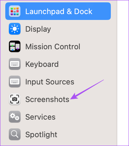 screenshots-keyboard-settings-mac أفضل 7 إصلاحات لعدم عمل مسجل الشاشة على نظام Mac