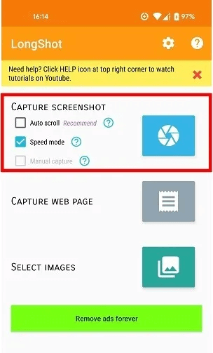 scrolling-screenshots-android-longshot-capture-mode.jpg كيفية التقاط لقطة شاشة قابلة للتمرير على Android