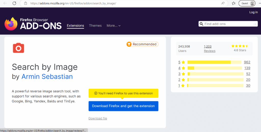 search-by-image-firefox-extension-1024x518-1 أفضل 26 إضافة لمتصفح Firefox للمطورين والمصممين