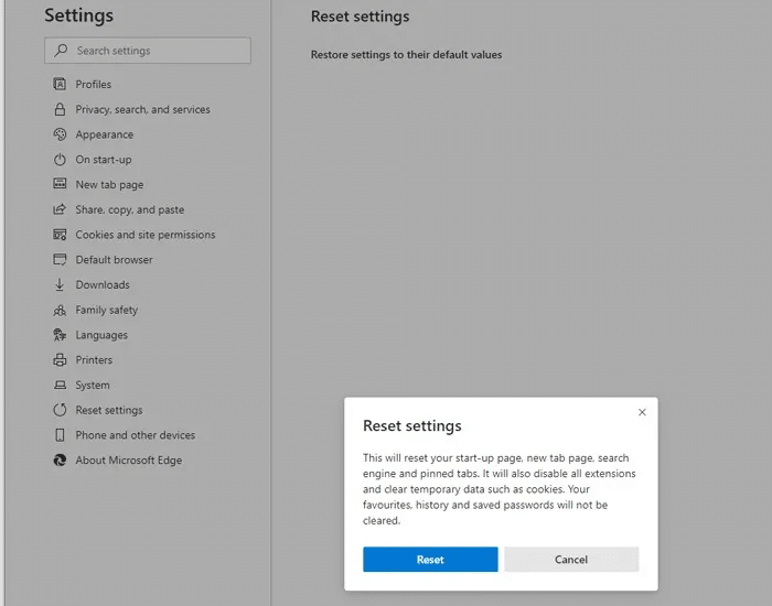 search-engine-keeps-changing-reset-edge-settings.jpg محرك البحث والصفحة الرئيسية تتغير باستمرار؟ إليك كيفية إصلاحها