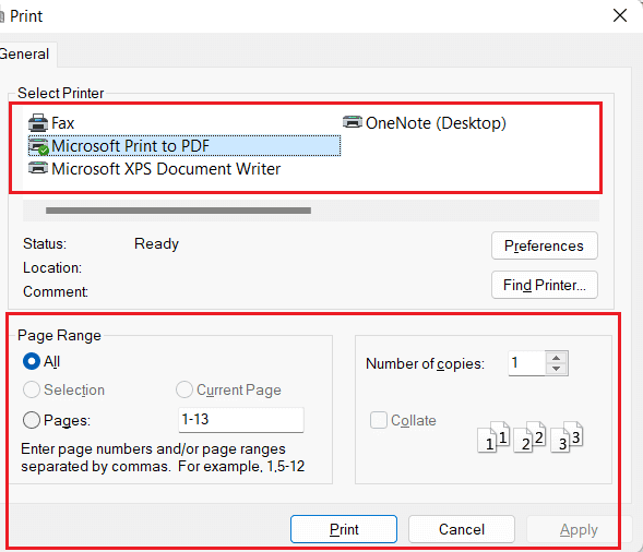 select-preferred-printing-settings كيفية إصلاح مشكل تعذر الطباعة في Chrome