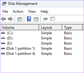 select-sd-card-volume-disk-management-windows-11 أفضل 5 طرق لتهيئة وفورمات بطاقة SD على Windows 11