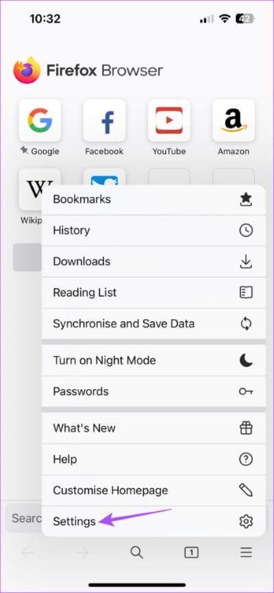 settings-firefox-iphone-474x1024-1 كيفية مسح ذاكرة التخزين المؤقت وملفات تعريف الارتباط في Firefox على الويب و iPhone و Android