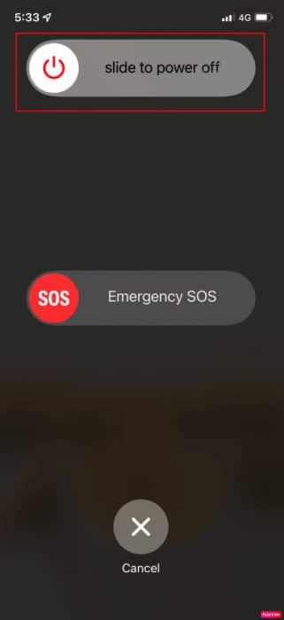 slide-to-power-off-button-1-469x1024-1-e1671709820960 كيفية إصلاح مشاركة موقعي على iPhone باللون الرمادي
