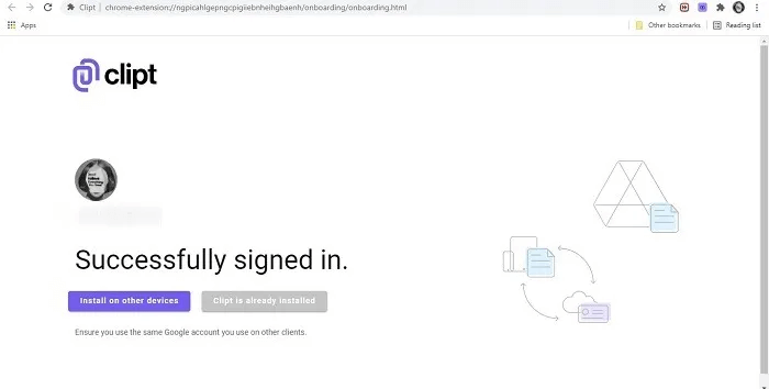 sync-clipboard-android-pc-desktop-clipt-extension-connect-google-drive.jpg كيفية مزامنة الحافظة بين هاتفك وجهاز الكمبيوتر