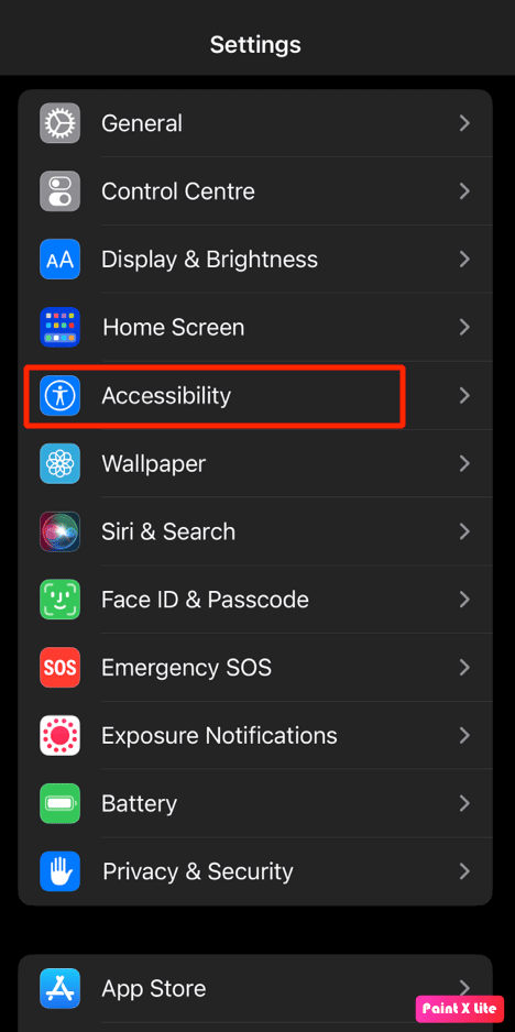 tap-on-accessibilty كيفية إصلاح AirPods متصلة ولكن الصوت يأتي من الهاتف