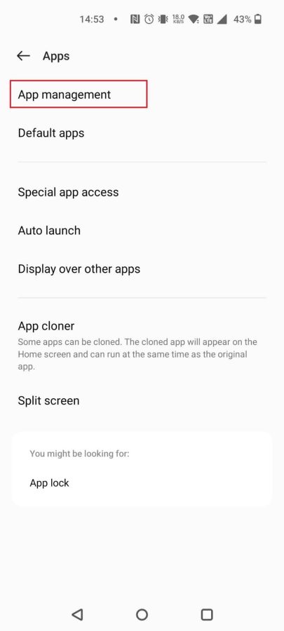 tap-on-app-management-1-e1671656175186 كيفية إعادة تعيين أو مسح اقتراحات البحث في Instagram
