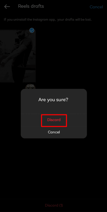 كيفية حذف مسودة Reel على Instagram - %categories