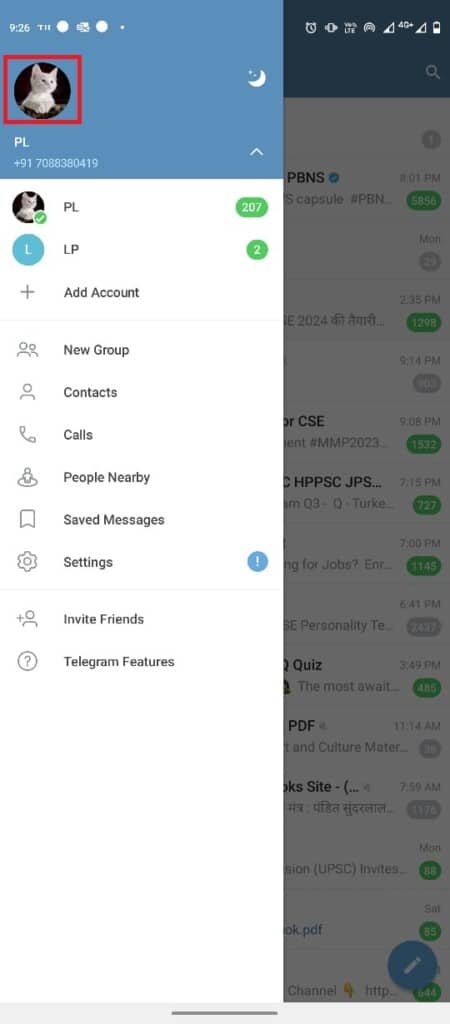 كيفية إضافة وتغيير وحذف صورة ملف تعريف Telegram - %categories